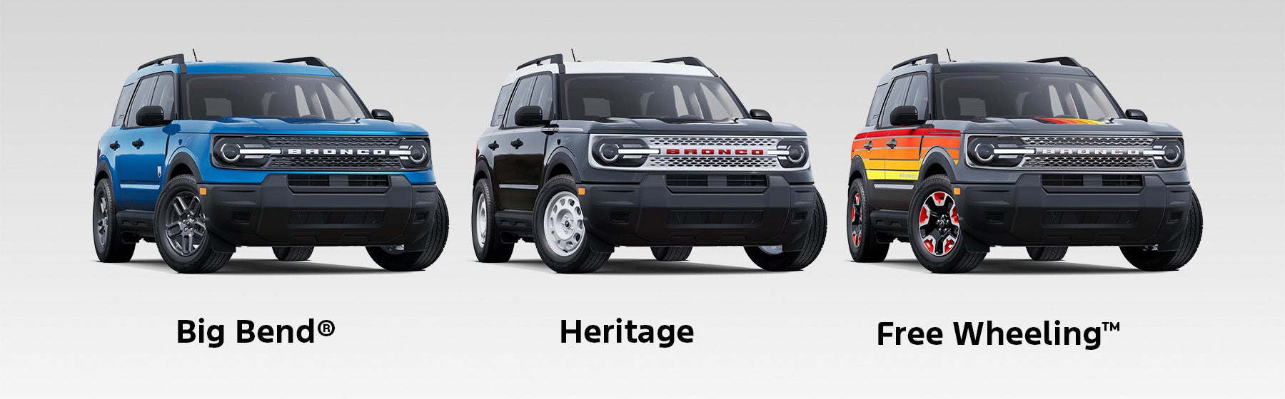 2025 Ford Bronco Sport Trim Levels