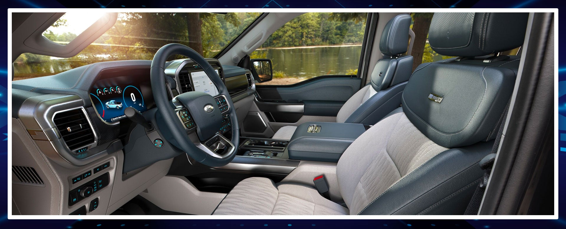 2022 Ford F-150 interior