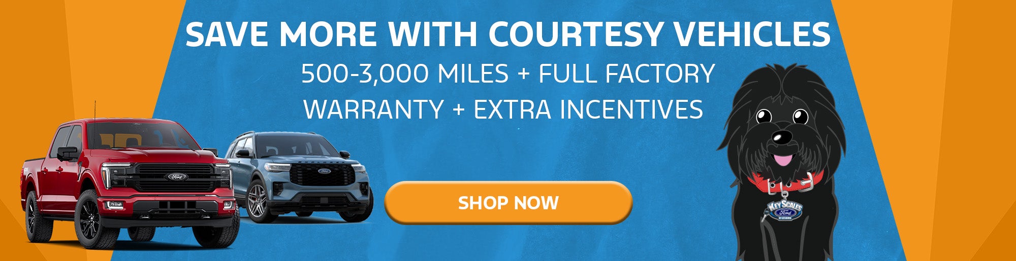 Save More With Courtesy Vehicles - Shop Now