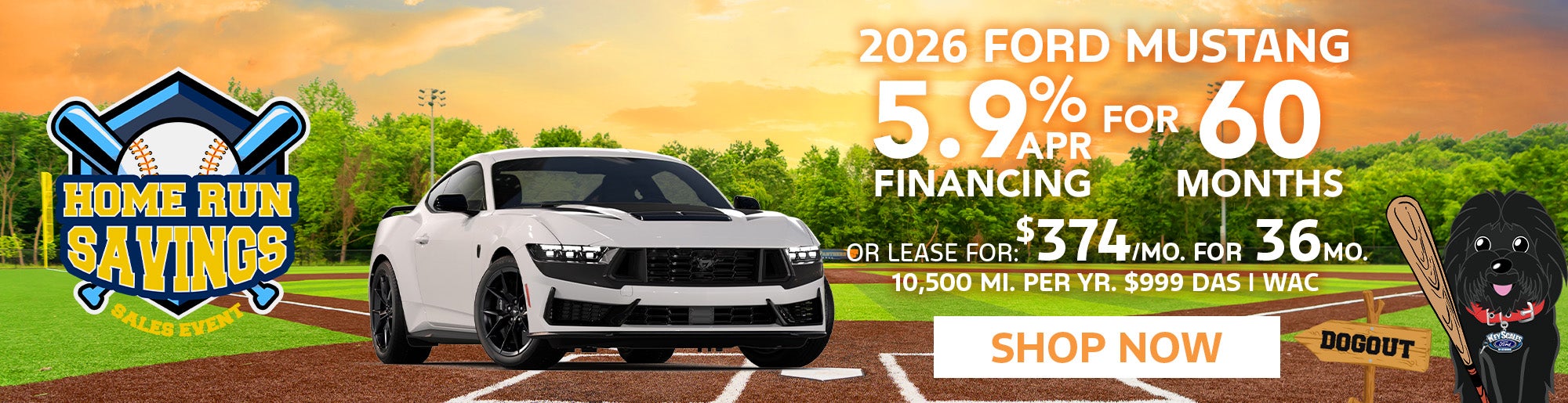 2026 Ford Mustang - Low APR or Low Lease Payments