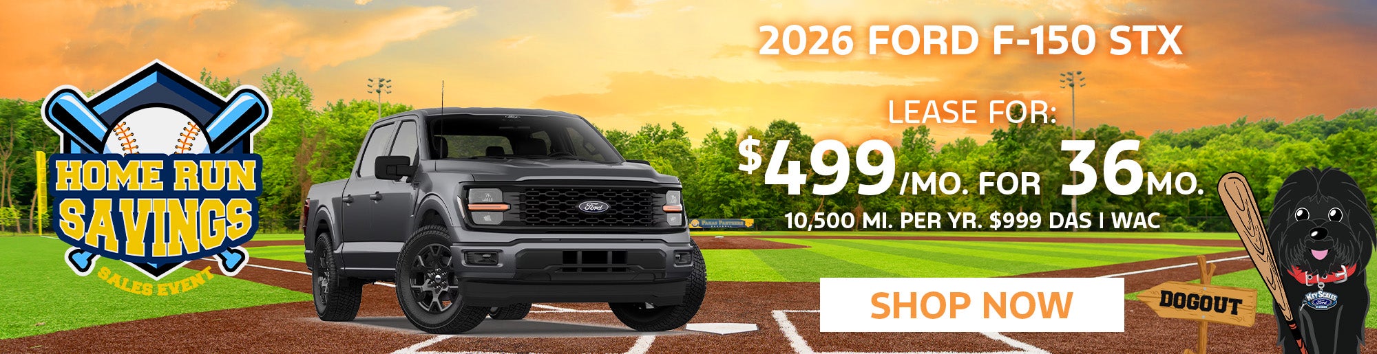 2026 Ford F-150 STX - Low Lease Payments