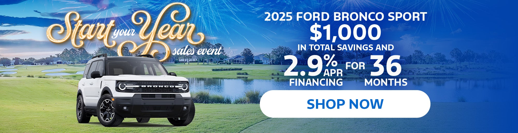 2025 Bronco Sport - Low APR Financing 