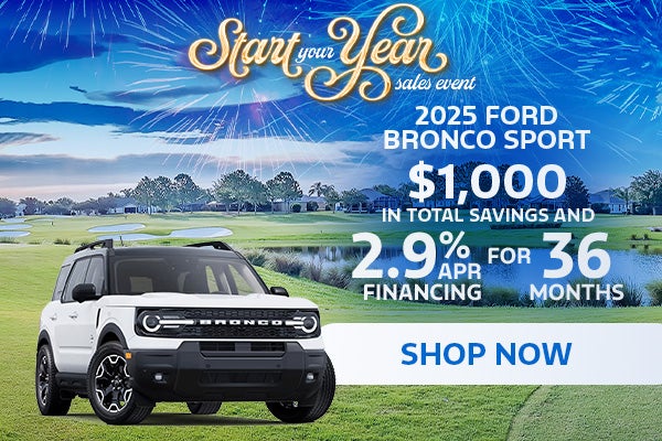 2025 Ford Bronco Sport