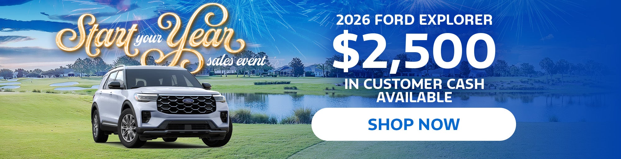 2026 Ford Explorer - Great Savings