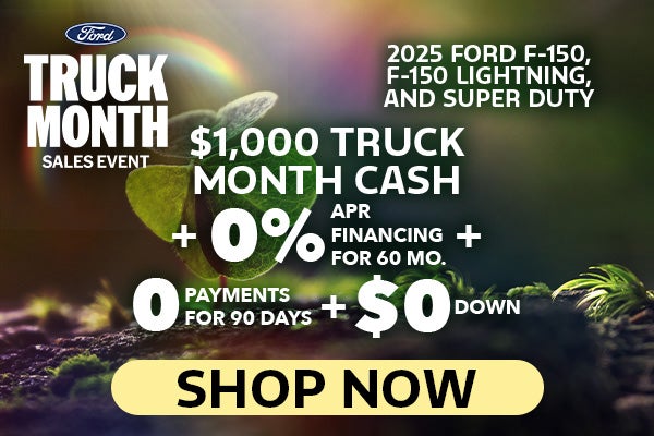 Save Big on the 2025 F-150, F-150 Lightning, and Super Duty