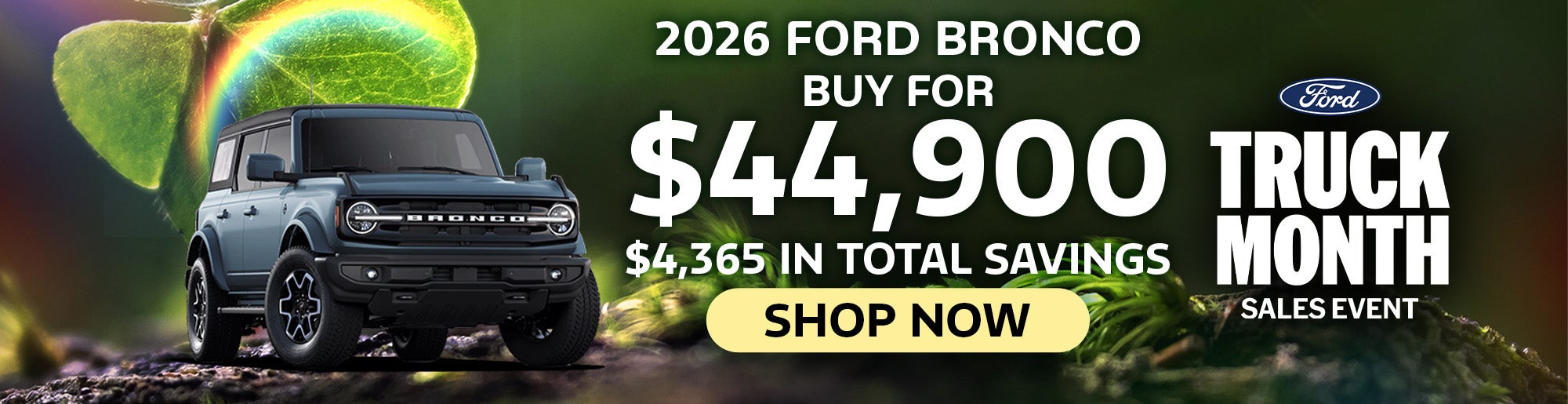 2026 Ford Bronco - Buy for $44,900 - Shop Now!